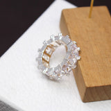 Rings Veile Studios Small And Simple Wide Mouth Ring Personalised Versatile Trendy For Women