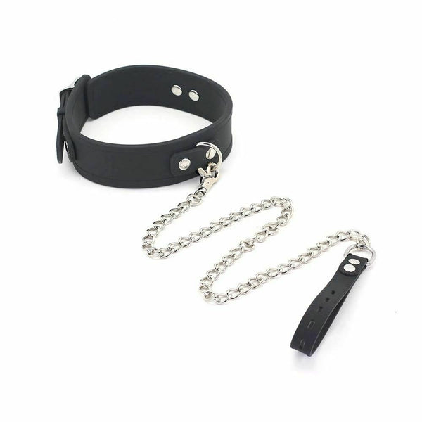 Collar Leash Sex Slave Restraints Set  Owned Submissive Pet Play Collars & Leashes