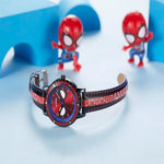 Children's Watches Veile Studios Children Spiderman Quartz Watch Luminous Pointer Boys Wristwatch For Kids