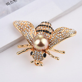 Brooches Veile Studios Animal Bee Brooch Pin Accessories Alloy With Diamond Inlay