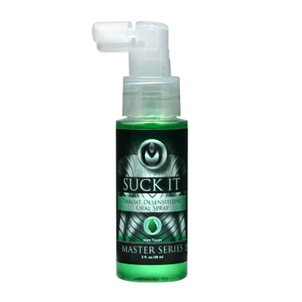 Master Series Suck It Mint Flavoured Deep Throat Spray 59 Ml Lubricants