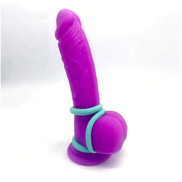 Maia Hazey Green Pot Leaf Set Of 3  Rings