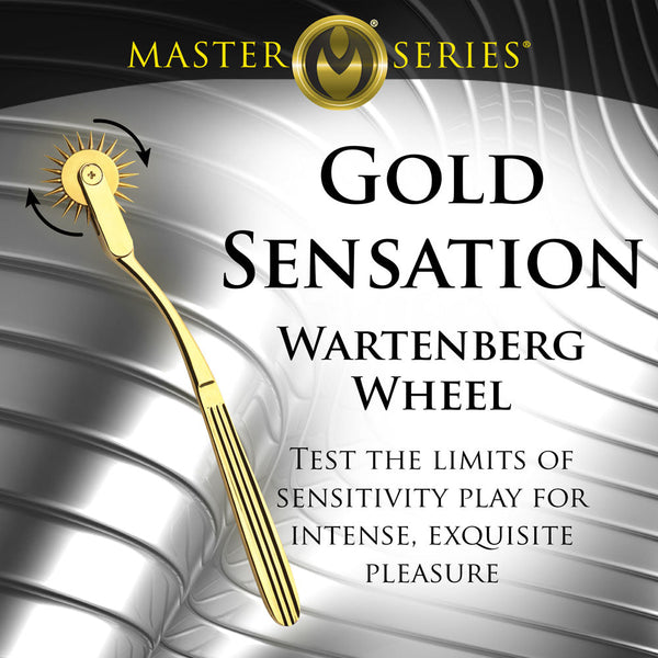 Master Series Gold Sensation Wartenberg Wheel Sensation Play