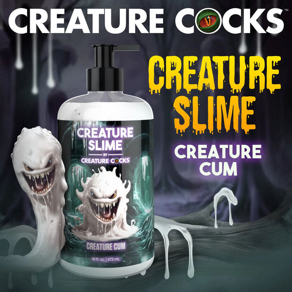 Creature Slime By s Cum Lubricant 473 Ml Pump Bottle Lubricants