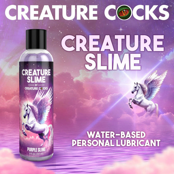 Creature Slime By s Purple Water Based Lubricant 237 Ml Bottle Lubricants