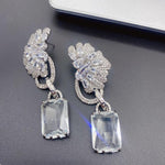 Earrings Veile Studios Zircon Precision Micro Inlaid Advanced Colour Matching Versatile Fashion