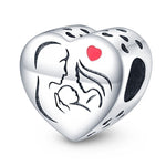Veile Studios Mother's Day Heart Shaped Pendant For Birthday Gift Diy Jewelry Accessories Necklaces & Pendants