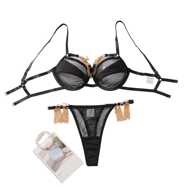 Gathering Perspective  Lingerie Two Piece Set Bras & Bra Sets
