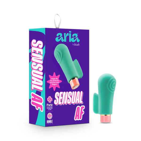 Aria Af Teal Usb Rechargeable Stimulator Massagers & Wands