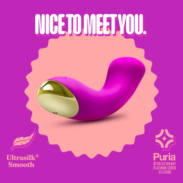 Aria Bangin' Af Purple 18.4 Cm Usb Rechargeable  Wireless s