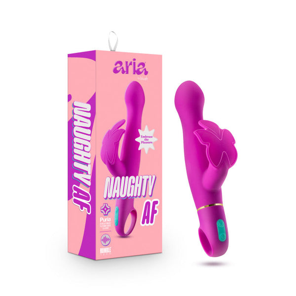 Aria Naughty Af Plum 18.4 Cm Butterfly  Wireless s