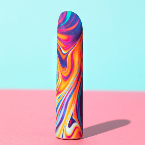 Limited Addiction Psyche Power Vibe Rainbow 10.2 Cm Usb Rechargeable Bulet Bullets