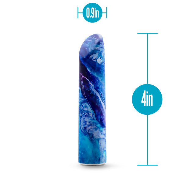 Limited Addiction Mesmerize Power Vibe Azure Blue 10.2 Cm Usb Rechargeable Bullet Bullets