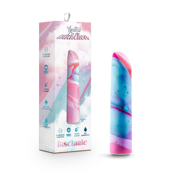 Limited Addiction Fascinate Power Vibe Peach 10.2 Cm Usb Rechargeable Bullet Bullets