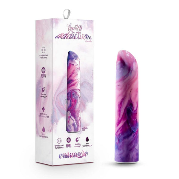 Limited Addiction Entangle Power Vibe Lilac 10.2 Cm Usb Rechargeable Bullet Bullets