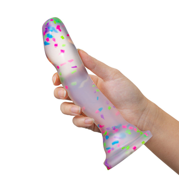 Neo Elite Glow Hanky Panky In Dark Clear 19 Cm Dong Realistic Dildos