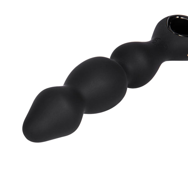 Maia Hudson Black 19 Cm Usb Rechargeable Anal  With Wireless Remote Vibrating Butt Plugs