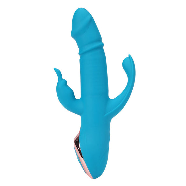 Maia Kennedi Blue 23.5 Cm Usb Rechargeable Triple Stimulating  Wireless s