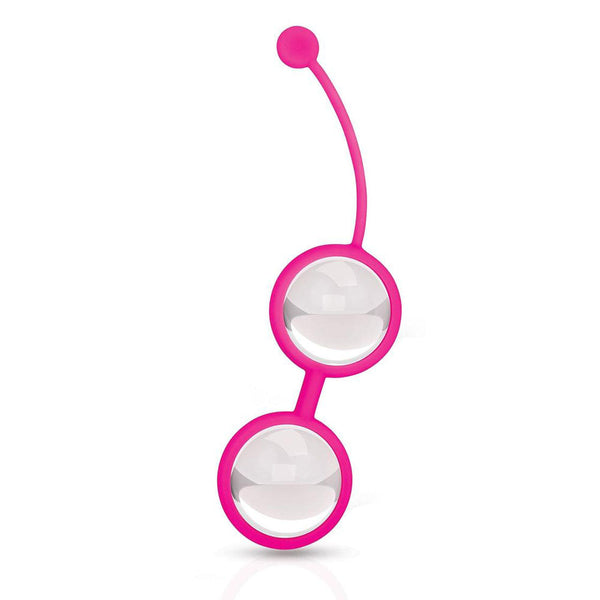 Bodywand Squeeze Crystal Kegel Toner Glass Weighted Balls Set Kegel Exercisers