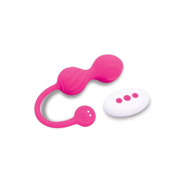 Bodywand Squeeze Remote Control Pelvic Floor Trainer Pink Usb Rechargeable Weighted Kegel Balls With Kegel Exercisers