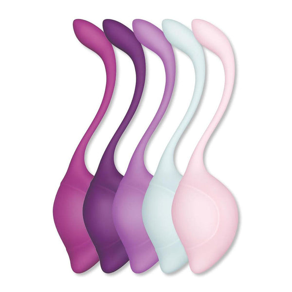 Bodywand Squeeze 5Pc Teardrop Kegel Set Weighted Piece Kit Kegel Exercisers