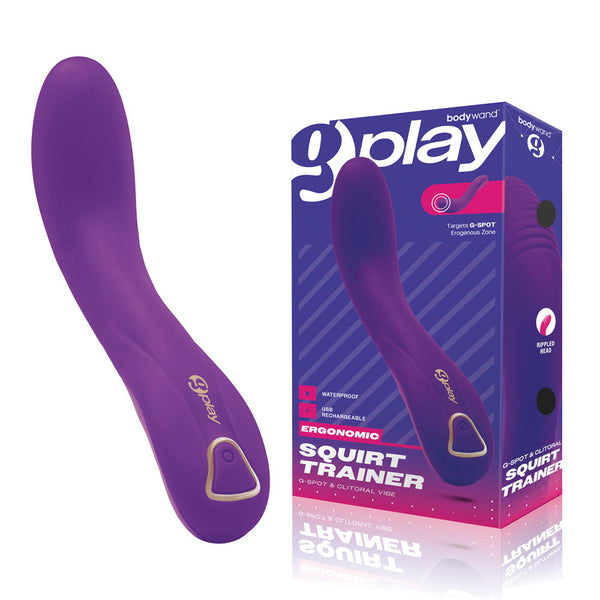 Bodywand G Play Ergonomic Squirt Trainer Purple 19 Cm Usb Rechargeable  Wireless s
