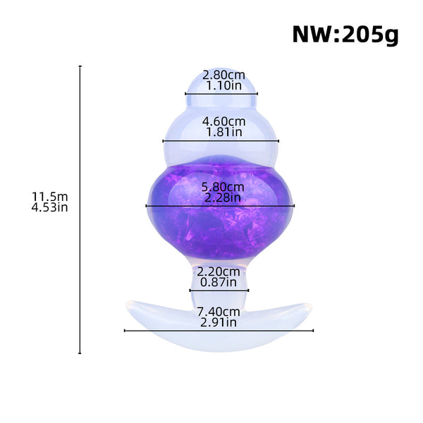 Steel Eyes Butt Plug Non Vibrating Butt Plugs