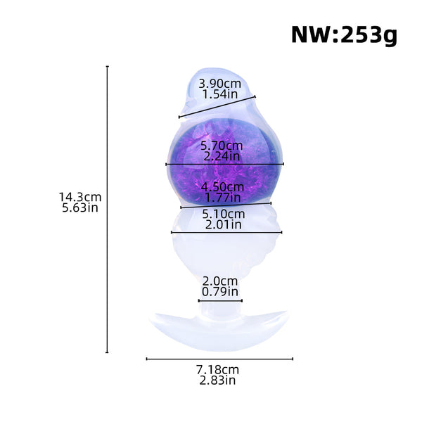 Forbidden Zone Butt Plug Non Vibrating Butt Plugs