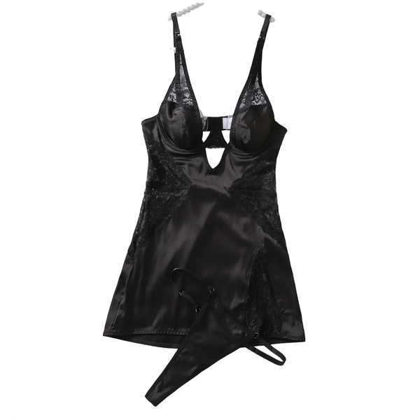 New  Slim Fitting Lingerie With Hollowed Out Suspender And Underwear Two Piece Set Other Women's Underwear