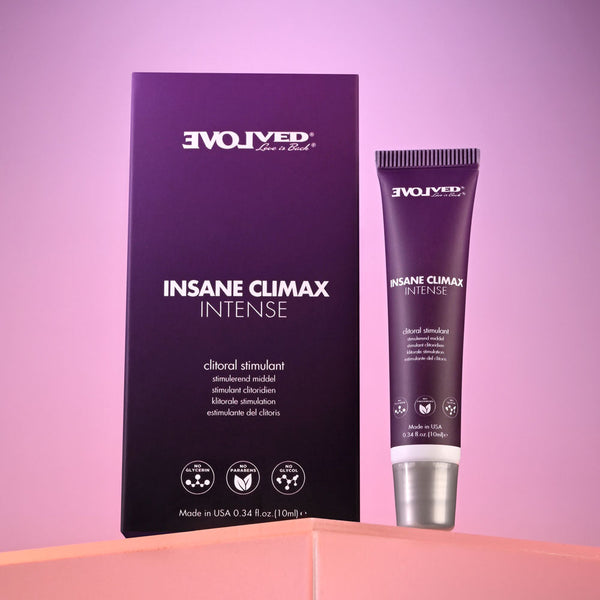 Evolved Insane Climax Intense Clitoral Stimulation Gel 10 Ml Tube Lubricants