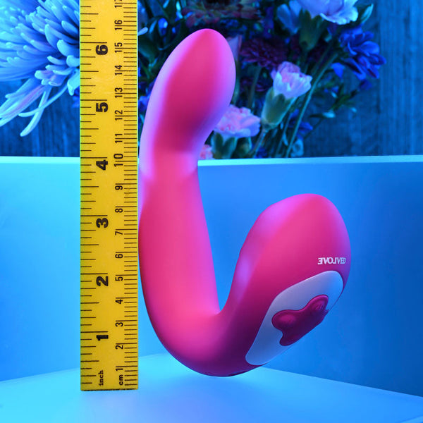 Evolved Buck Wild Pink Usb Rechargeable Flicking  Clitoral s