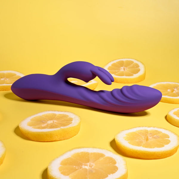 Evolved Wavy Rabbit Purple 20.6 Cm Usb Rechargeable  Rabbit s