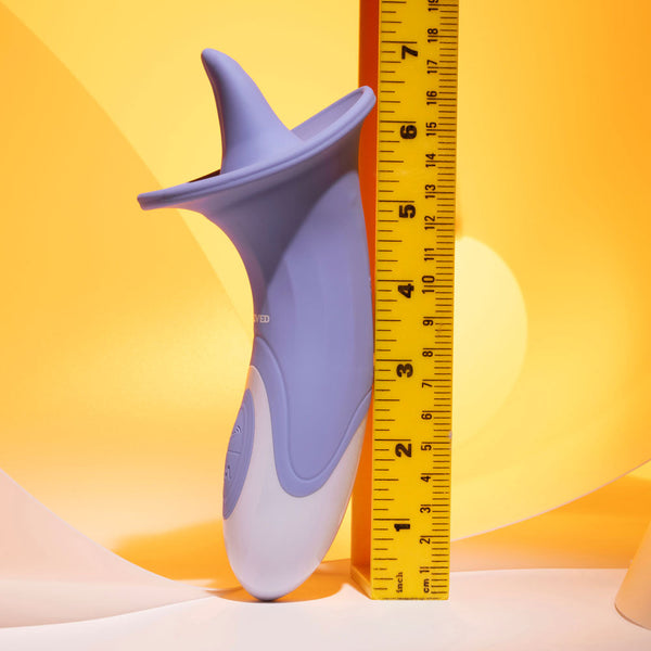 Evolved Lix & Kisses Purple 18.7 Cm Usb Rechargeable Flicking Tongue Stimulator G Spot s