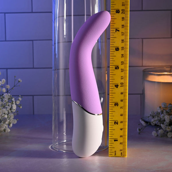 Evolved Slip Of The Tongue Purple 21.1 Cm Usb Rechargeable Flicking  Clitoral s