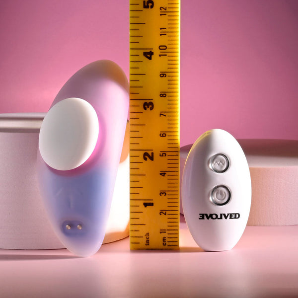 Evolved Paradise Panty Pink/Purple Usb Rechargeable  With Remote Control Wireless s