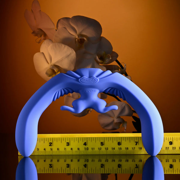 Evolved Lovebirds Purple 20.8 Cm Usb Rechargeable Double Ended Rabbit  With Remote Rabbit s