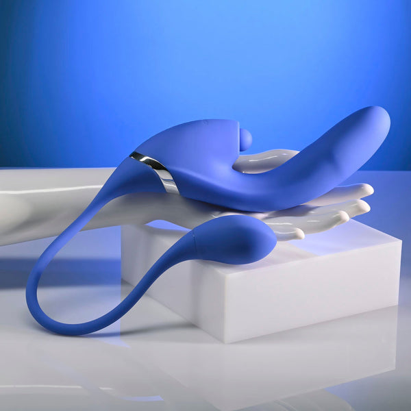 Evolved All In Purple Usb Recahrgeable Triple Stimulating  Wireless s