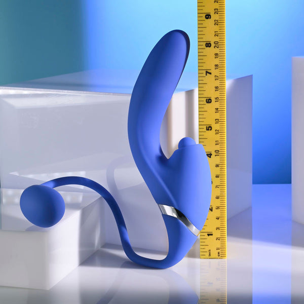 Evolved All In Purple Usb Recahrgeable Triple Stimulating  Wireless s