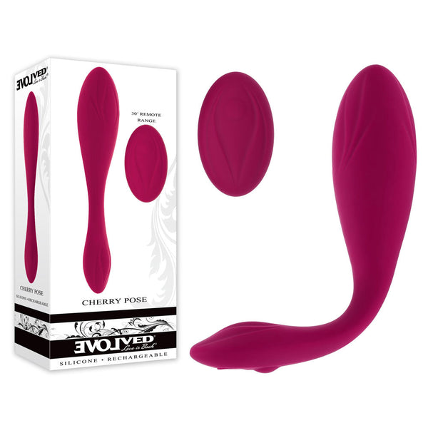 Evolved Cherry Pose Pink 16.1 Cm Usb Rechargeable Flexible & Posable  With Remote Wireless s