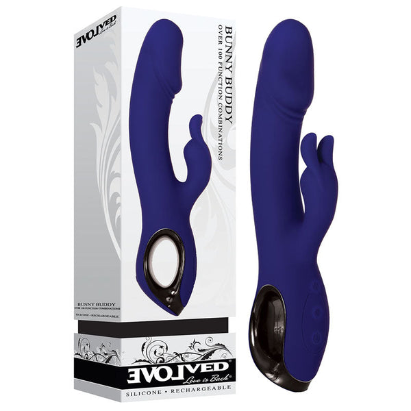 Evolved Bunny Buddy Blue 22.2 Cm Usb Rechargeable Rabbit  Rabbit s