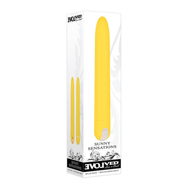 Evolved Sunny Sensations Yellow 18.6 Cm Usb Rechargeable  Wireless s