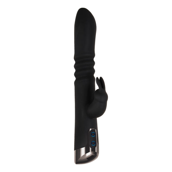 Evolved Rapid Rabbit Black 25.4 Cm Usb Rechargeable Thrusting  Rabbit s