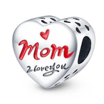 Veile Studios Mother's Day Heart Shaped Pendant For Birthday Gift Diy Jewelry Accessories Necklaces & Pendants