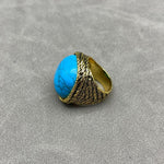 Rings Veile Studios The Natural Stone Ring With Modern High End Design Crafted From Copper