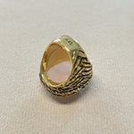 Rings Veile Studios The Natural Stone Ring With Modern High End Design Crafted From Copper