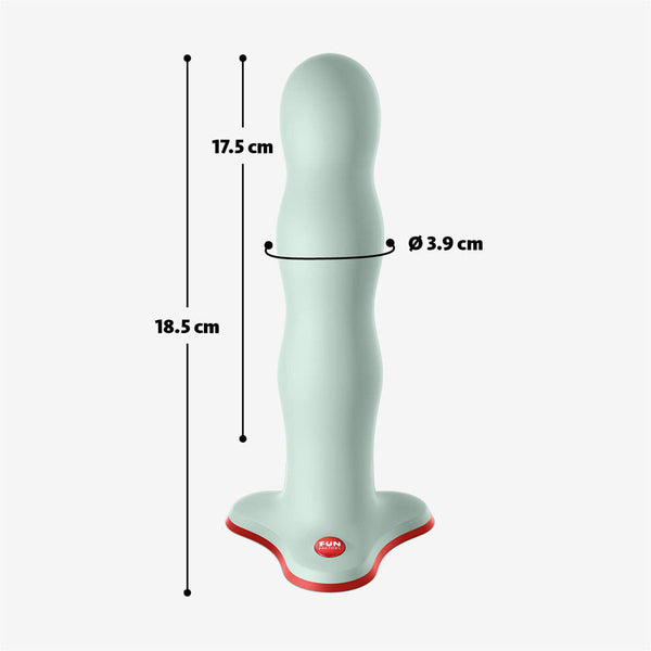 Fun Factory Bouncer Sage Green 18.5 Cm Dildo Realistic Dildos