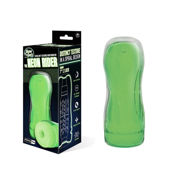The Neon Rider Glow In Dark 17.8 Cm Stroker Masturbators