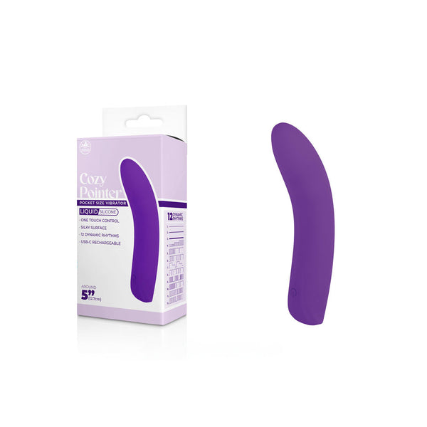 Cozy Pointer Purple 12.7 Usb Rechargeable Mini  Wireless s