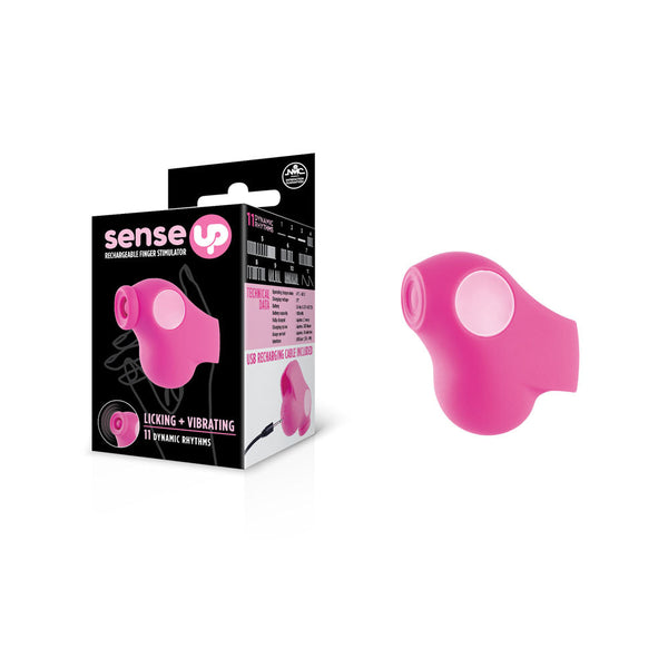 Sense Up Pink Usb Rechargeable Finger Stimulator Massagers & Wands