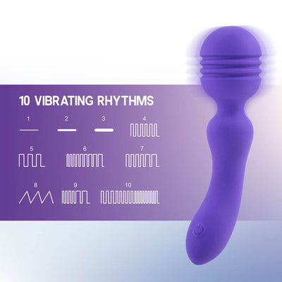 Xciter Purple 16.5 Cm Usb Rechargeable Massage Wand Massagers & Wands